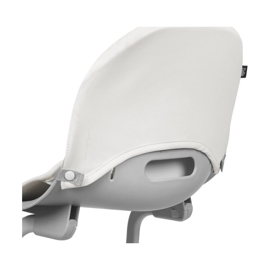 Lionelo - Vaikiška maitinimo kėdutė 2in1 DALIA balta/pilka