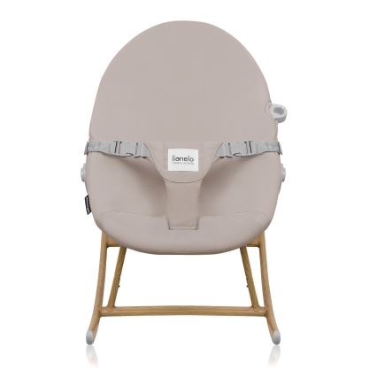 Lionelo - Vaikiška maitinimo kėdutė 4 viename DALIA SET Grey Stone Natural