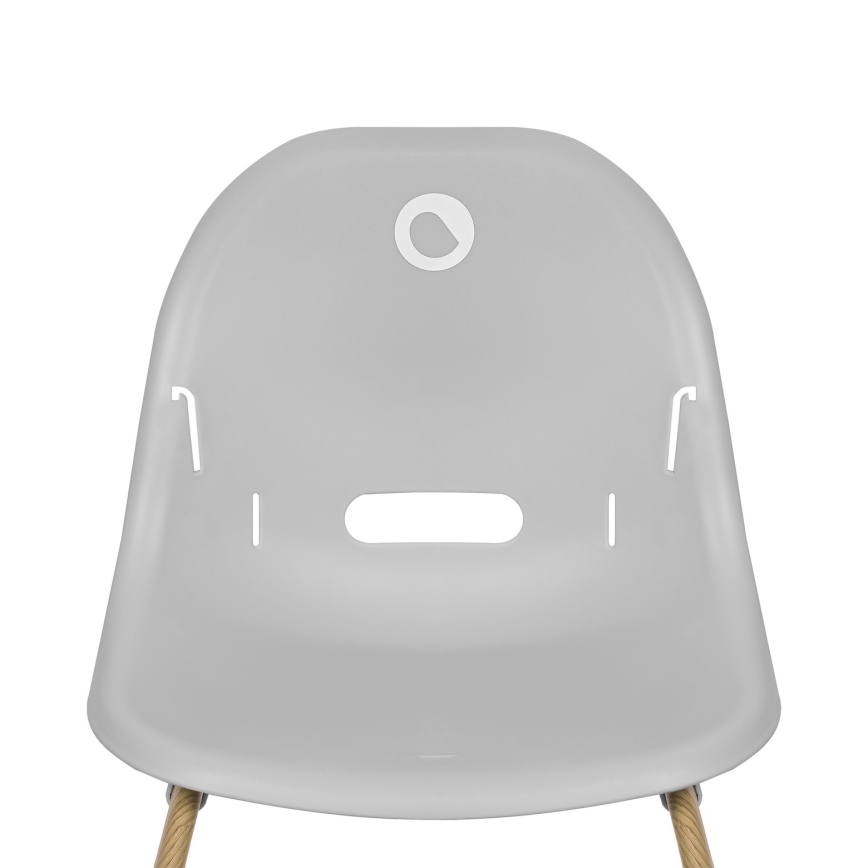 Lionelo - Vaikiška maitinimo kėdutė 4 viename DALIA SET Grey Stone Natural