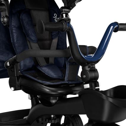 Lionelo - Vaikiška triratė KORI tamsiai mėlyna