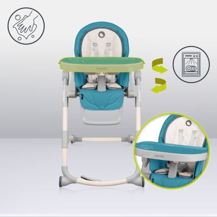 Lionelo - Vaikiška valgomojo kėdutė CORA Ocean