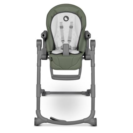 Lionelo - Vaikiška valgomojo kėdutė CORA PLUS Green Olive