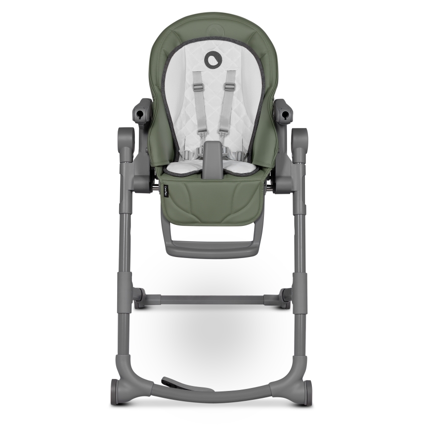 Lionelo - Vaikiška valgomojo kėdutė CORA PLUS Green Olive
