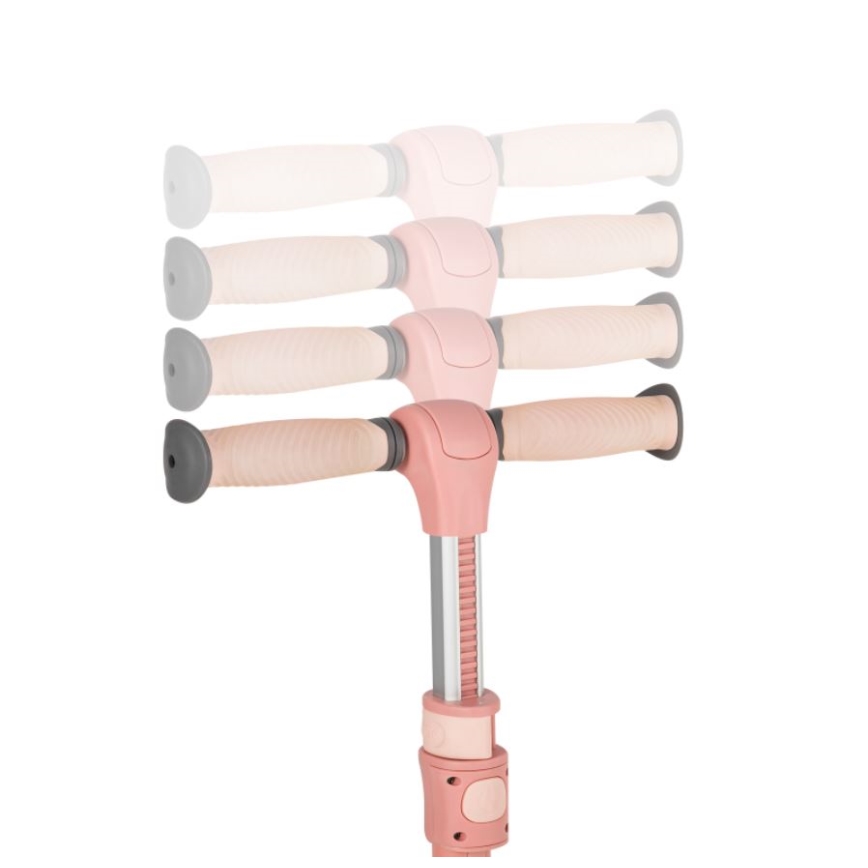 Lionelo - Vaikiškas 2in1 paspirtukas FRANKY rožinis