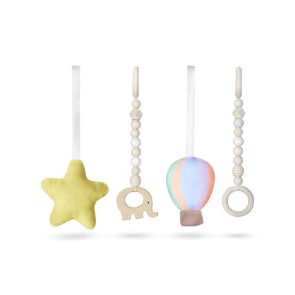 Lionelo - Vaikiškas medinis žaidimų lankas ANIS