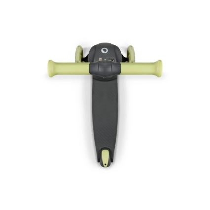 Lionelo - Vaikiškas paspirtukas JESSY 3xAA pilka/žalia