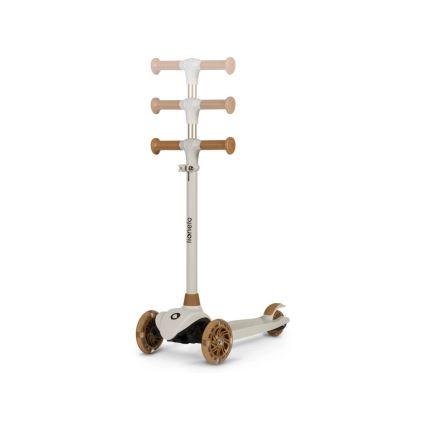 Lionelo - Vaikiškas paspirtukas JESSY 3xAA smėlio spalvos