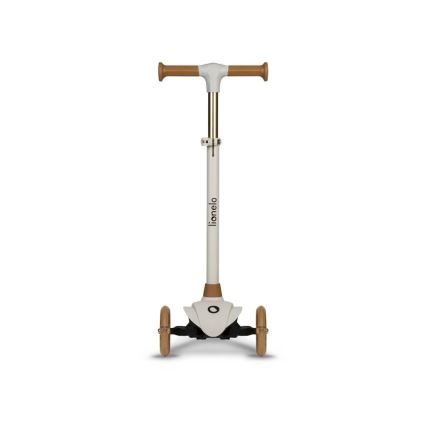 Lionelo - Vaikiškas paspirtukas JESSY 3xAA smėlio spalvos