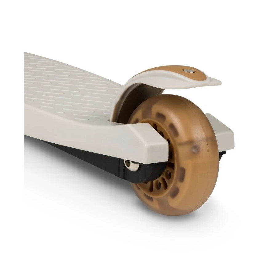 Lionelo - Vaikiškas paspirtukas JESSY 3xAA smėlio spalvos