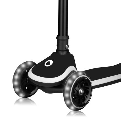 Lionelo - Vaikiškas paspirtukas MEY 3xAAA Juodas Oniksas