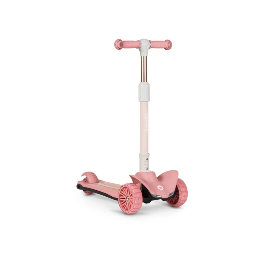 Lionelo - vaikiškas paspirtukas TIMMY rožinis