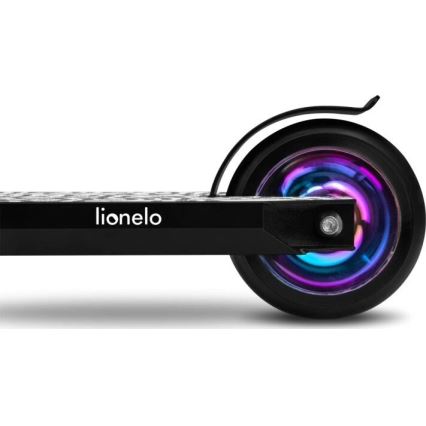 Lionelo - Vaikiškas paspirtukas WHIZZ NEO juoda