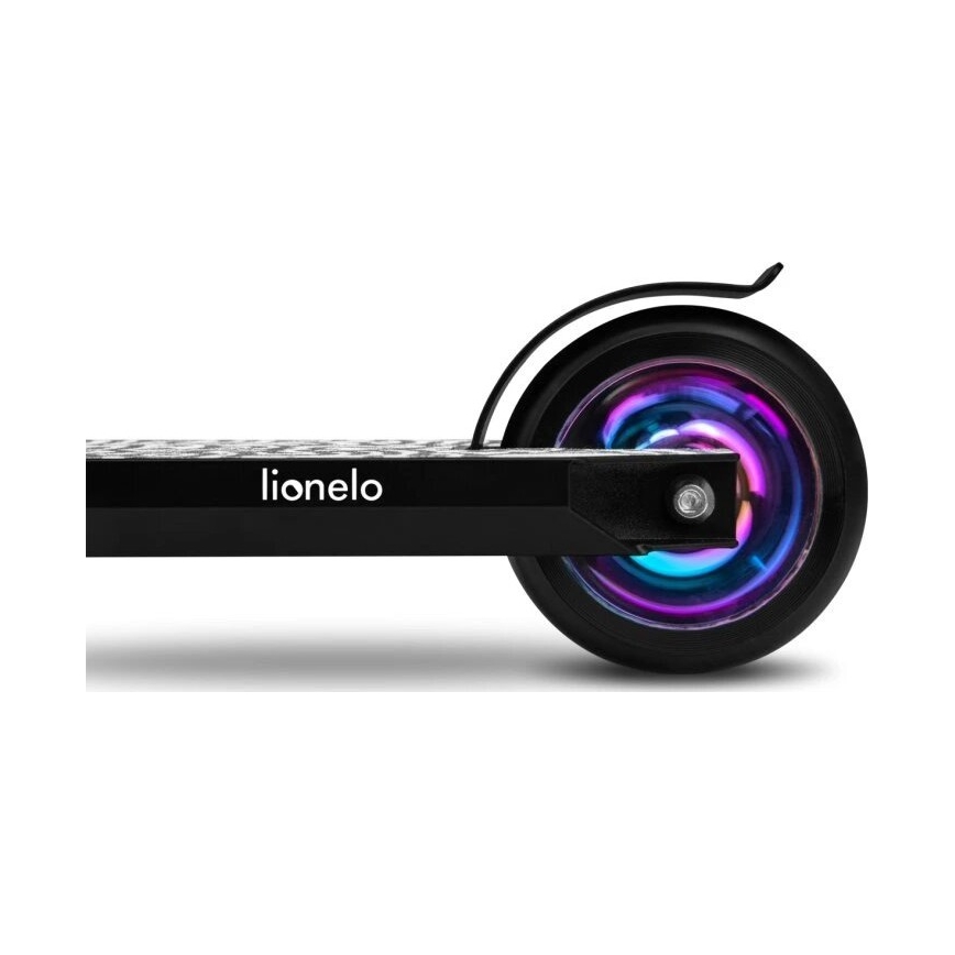 Lionelo - Vaikiškas paspirtukas WHIZZ NEO juoda