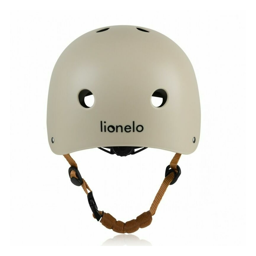 Lionelo - Vaikiškas šalmas HELMET Beige Sand