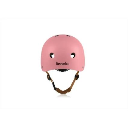 Lionelo - Vaikiškas šalmas HELMET Pink Rose