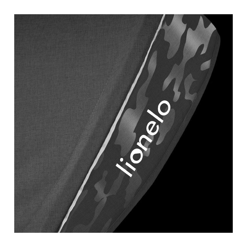 Lionelo - Vaikiškas triratis HAARI pilka/juoda
