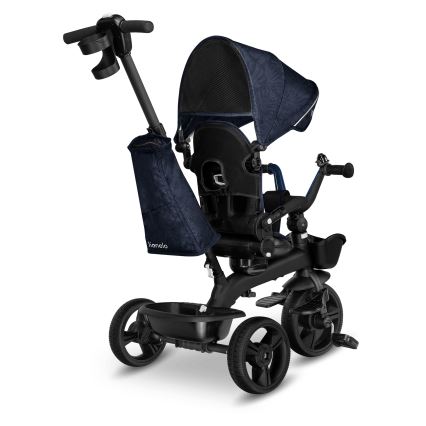Lionelo - Vaikiškas triratukas KORI Blue Navy