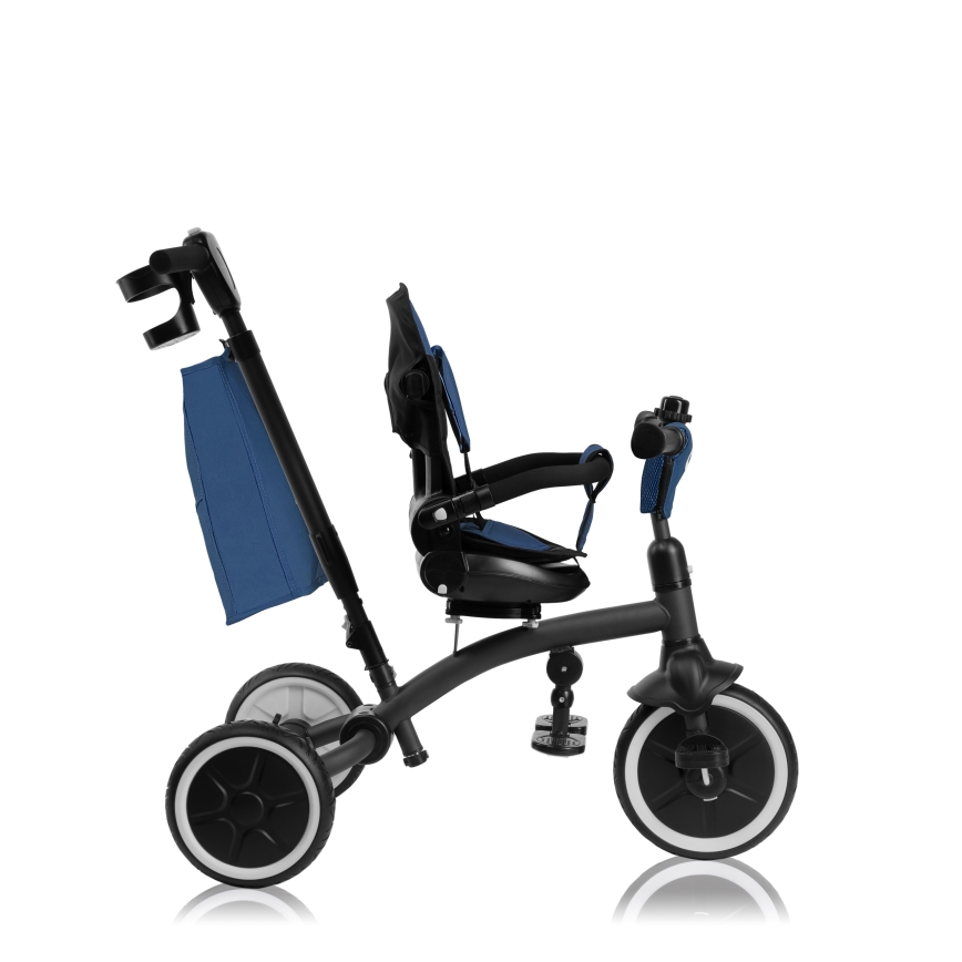 Lionelo - vaikiškas triratukas TRIS PLUS džinso mėlyna