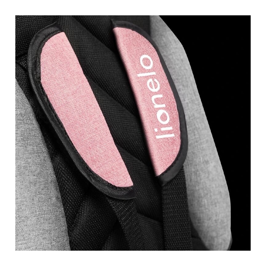 Lionelo - Vaikiškas triratukas TRIS rožinis/pilkas