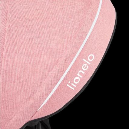 Lionelo - Vaikiškas triratukas TRIS rožinis/pilkas