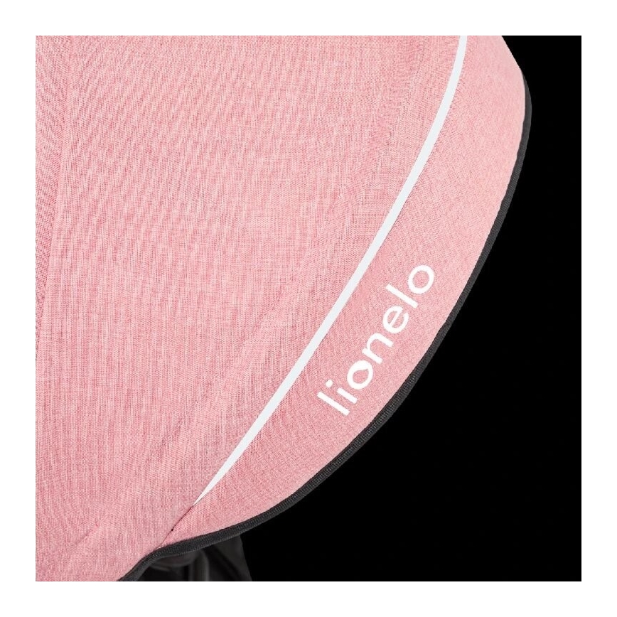 Lionelo - Vaikiškas triratukas TRIS rožinis/pilkas