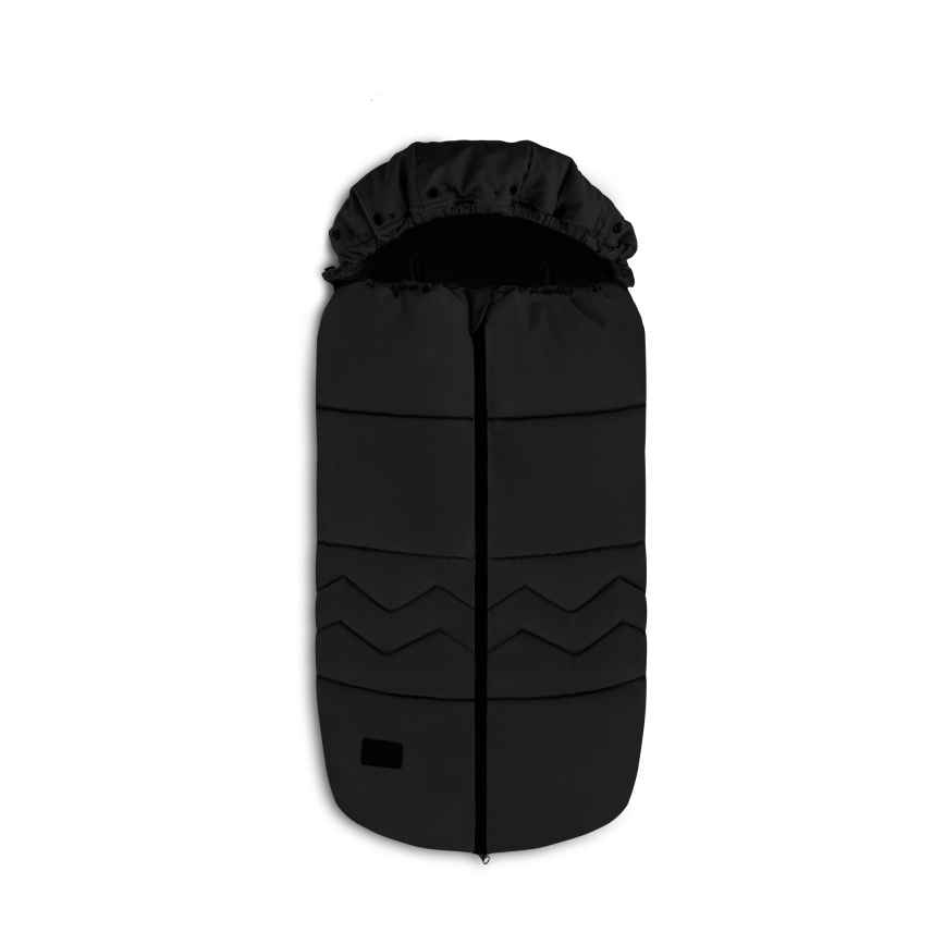 Lionelo - Vaikiškas vežimėlio vokelis FRODE Black Carbon