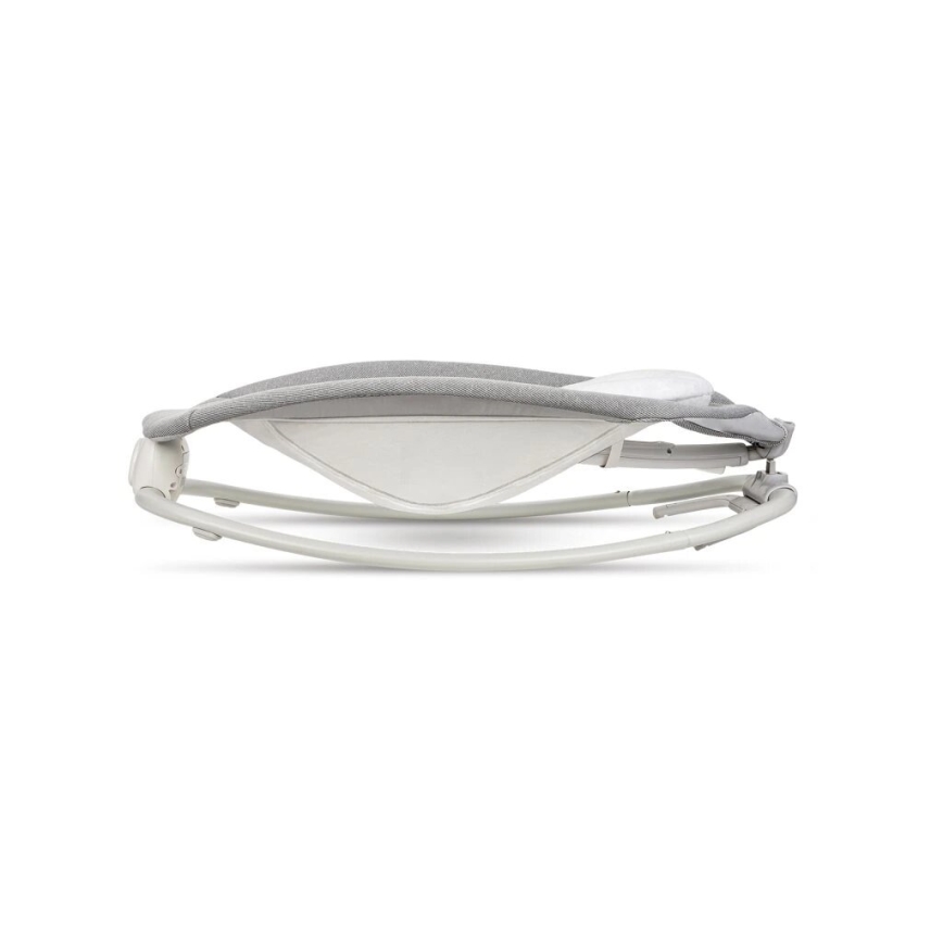 Lionelo - Vaikiškas vibruojantis supamasis fotelis su melodija PASCAL, 2xAA, pilkas