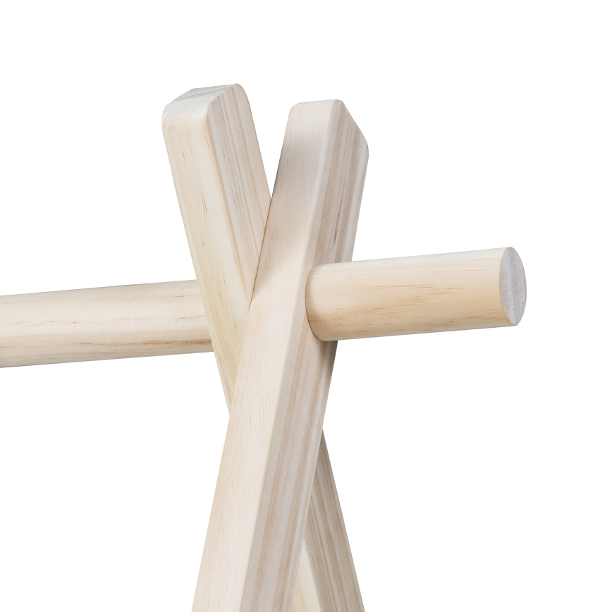 Lionelo - Vaikiškas žaidimų kilimėlis su mediniu skersiniu ANIS