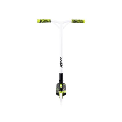 Lionelo - vaikų paspirtukas WHIZZ juodas/baltas/geltonas