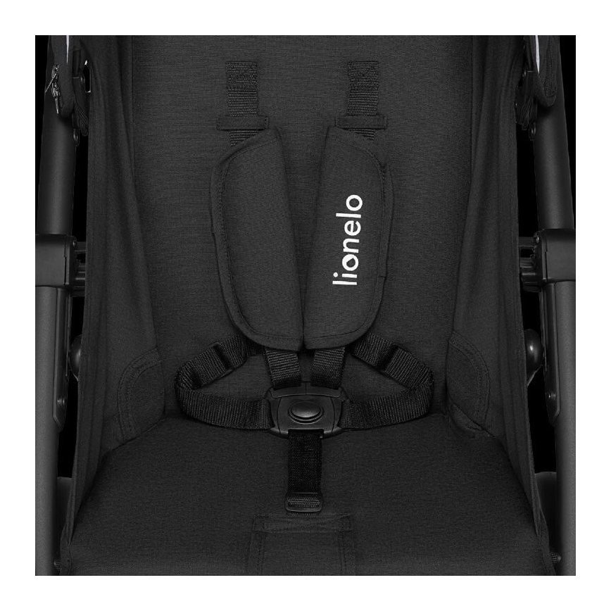 Lionelo - Vežimėlis ANNET PLUS juoda
