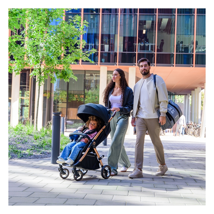 Lionelo - vežimėlis INGRID juodas