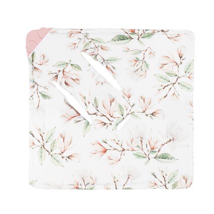 Lionelo - Vokelis automobilinei kėdutei TRAVEL SWADDLE 90x90 cm kreminė Magnolia