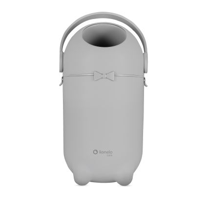 Lionelo - Vystyklų šiukšliadėžė PUREBIN 10 l, pilka