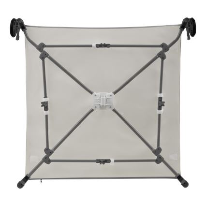 Lionelo - Žaidimų aptvaras BONNIE Grey Stone