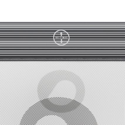 Lionelo - Žaidimų aptvaras BONNIE Grey Stone