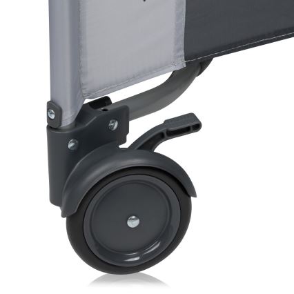 Lionelo - Žaidimų aptvaras BONNIE Grey Stone