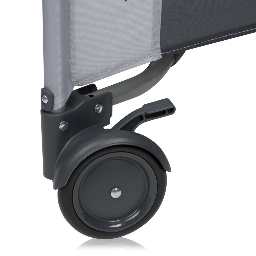 Lionelo - Žaidimų aptvaras BONNIE Grey Stone