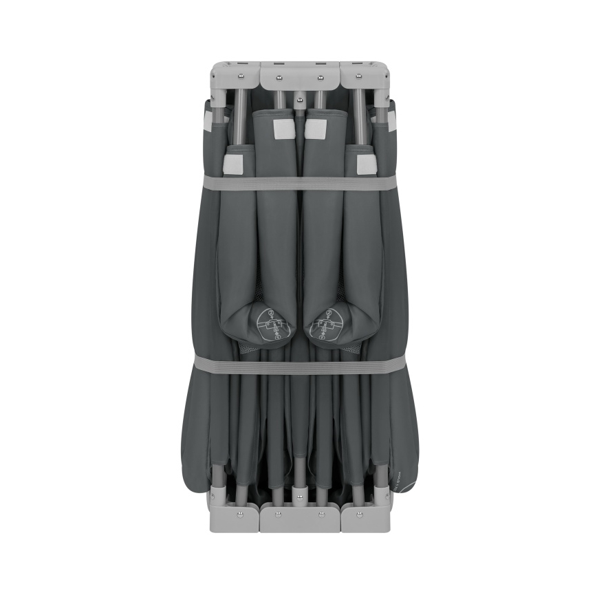 Lionelo - Žaidimų aptvaras FLORENCE Grafito pilka