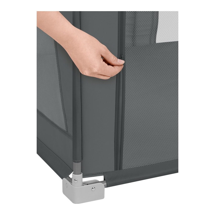 Lionelo - Žaidimų aptvaras FLORENCE Grafito pilka