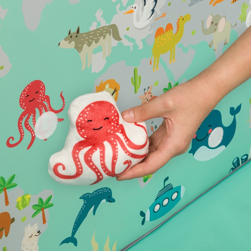 Lionelo - žaidimų aptvaras MILLE pilka ir žalia