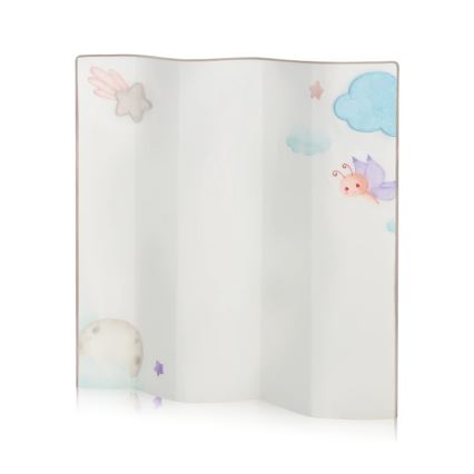 Lionelo - žaidimų aptvaras MILLE PLUS, pilka ir smėlio spalvos