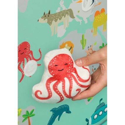 Lionelo - Žaidimų aptvaras MILLE PLUS Pilka Žalia