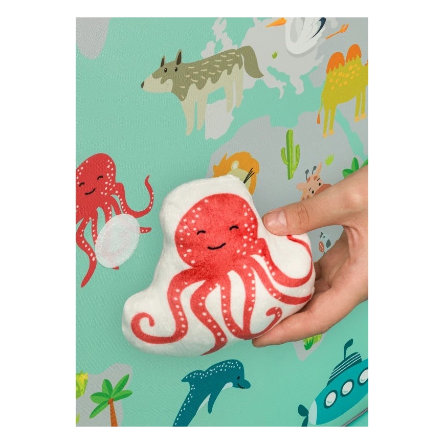 Lionelo - Žaidimų aptvaras MILLE PLUS Pilka Žalia