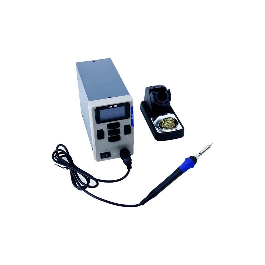 Lituoklio stotis su LCD ekranu 65W/230V