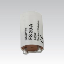 Liuminescencinės kaitrinės lempos starteris TANDEM 4-22W 230V 35/5000
