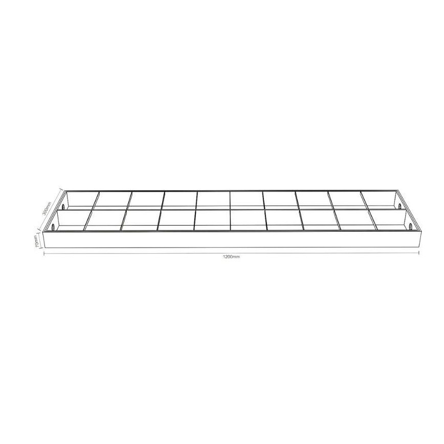 Liuminescencinis šviestuvas T8 2xG13/18W/230V 120 cm