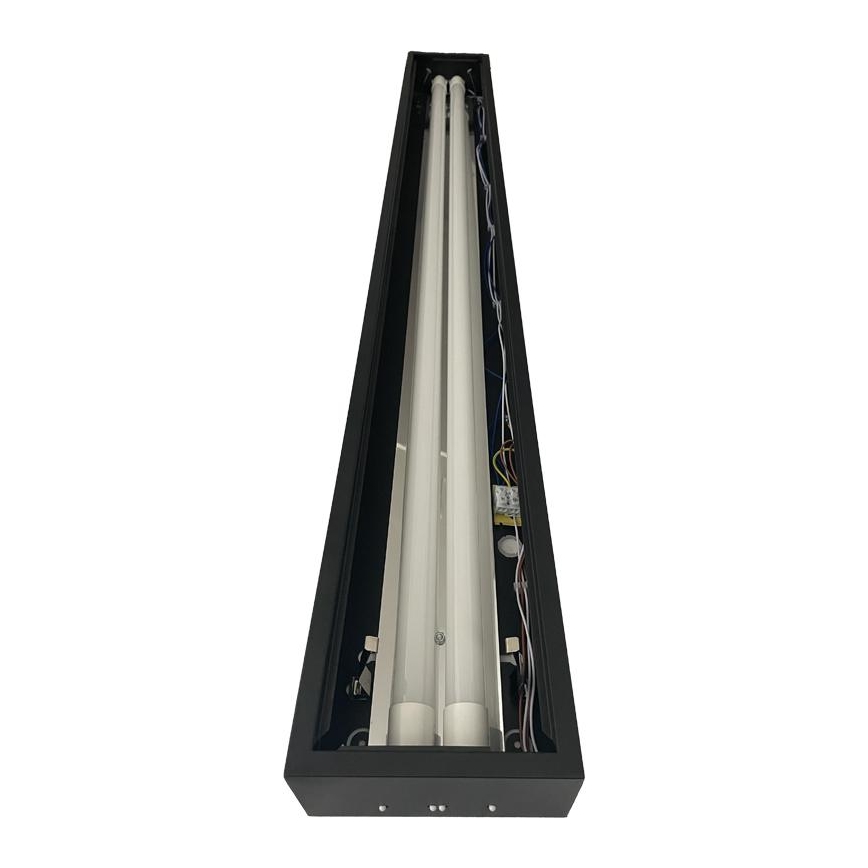 Liuminescencinis šviestuvas T8 2xG13/18W/230V 120 cm juoda