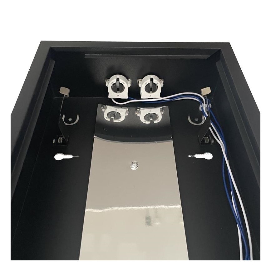 Liuminescencinis šviestuvas T8 2xG13/18W/230V 120 cm juoda