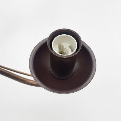 Liustra ant grandinės ANTON 3xE14/15W/230V bronzinė