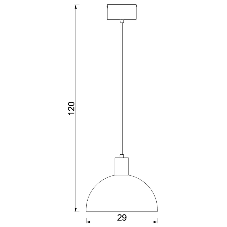 Liustra ant laido HANDA 1xE27/15W/230V bordo